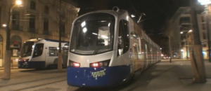 Tram Train essai de nuit