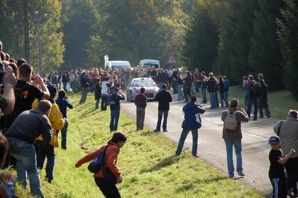 Passage Sébastien Loeb WRC