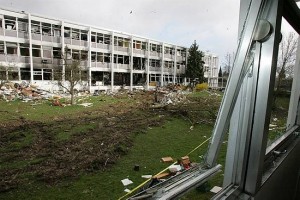 Explosion à l'école de chimie de Mulhouse