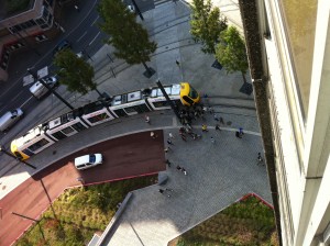 Accident tram vélo Mulhouse 31 août 2011