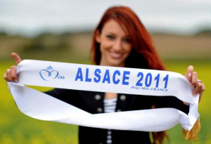 Delphine Wespiser Miss Alsace 2012