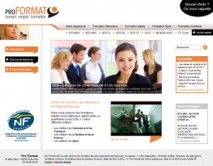 Site web de Pro Format