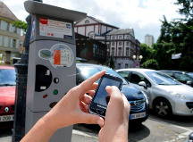 Parking Mulhouse paiement téléphone portable