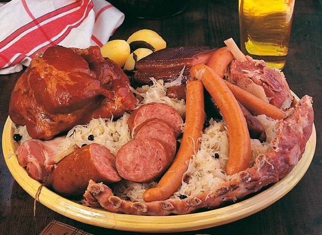 La choucroute alsacienne