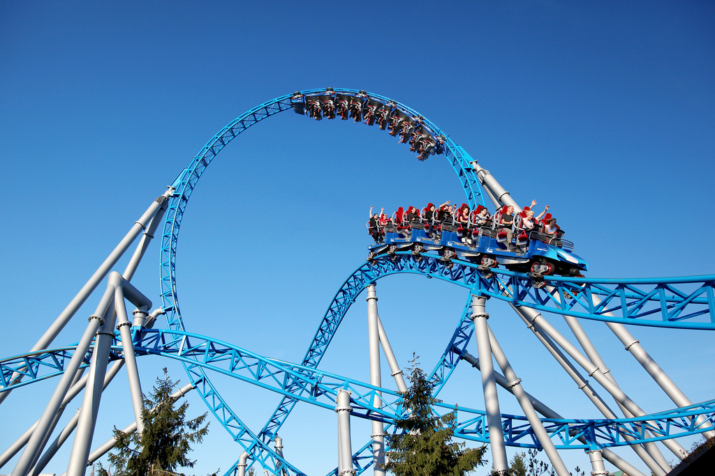 BlueFire attraction Europa Park